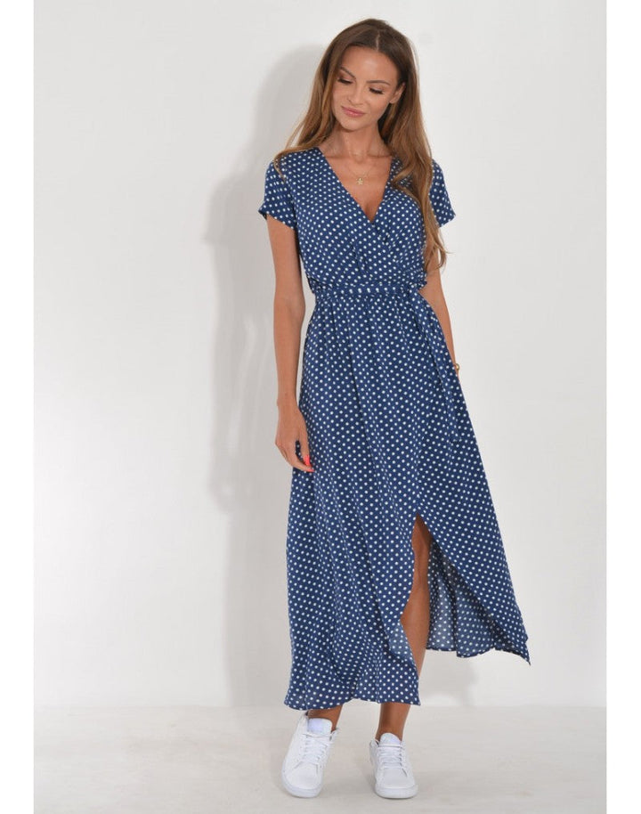 Yasmine | Stylish V-Neck Dress