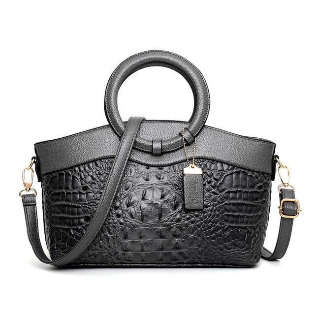Frances - Classic Heritage Leather Shoulder Bag