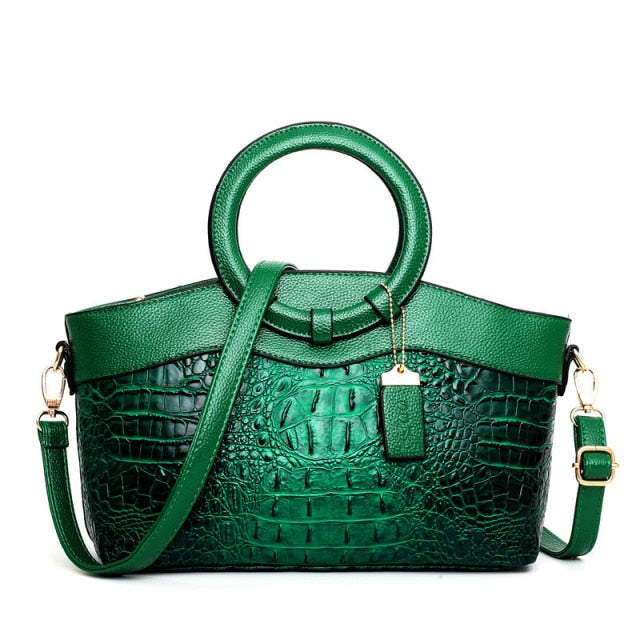Frances - Classic Heritage Leather Shoulder Bag